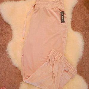La Vie En Rose Velour Lounge Pants